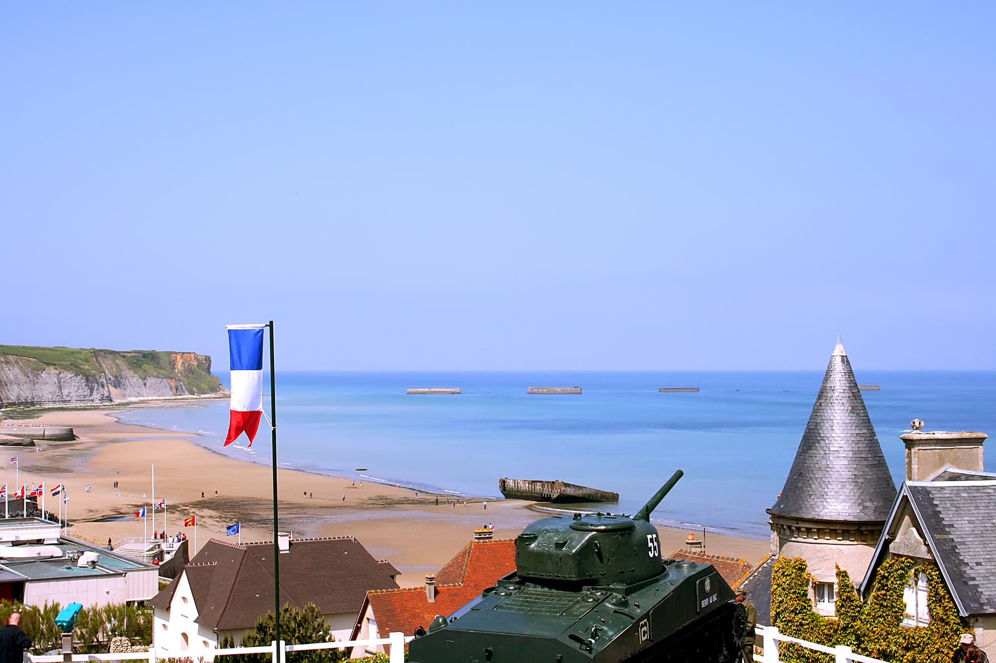 Arromanches (3,5 km fra Asnelles)
